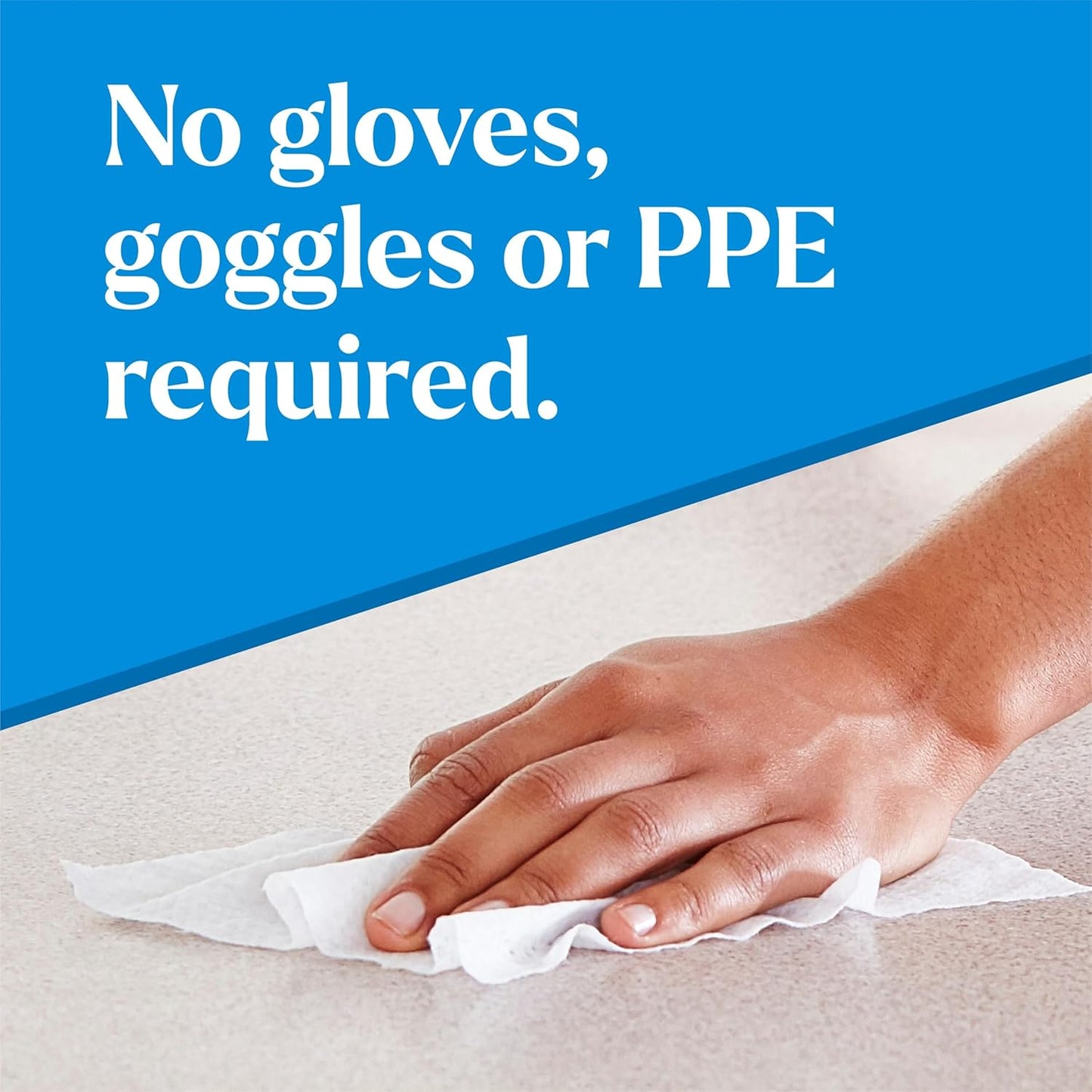 CloroxPro Clorox EcoClean Disinfecting Wipes, Multipurpose 100% Plant Based Cleaning Cloths, Antibacterial Disinfectant, Safe for Multi Surface Use, 75 Count (Pack of 6)