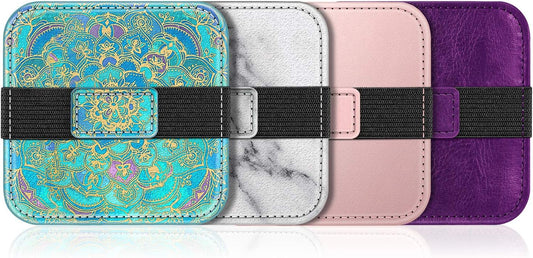 Fintie Screen Cleaning Pad, Soft Cloth Wipes Screen Cleaner with Elastic Strap for iPad, iPhone, MacBook, Tablets, Laptop, 4 Pack