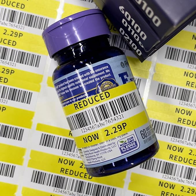 1" x 2-5/8", 100 Sheets, 3000 Mailing Address Labels, White Sticker Labels for Laser & Inkjet Printers, Permanent Adhesive