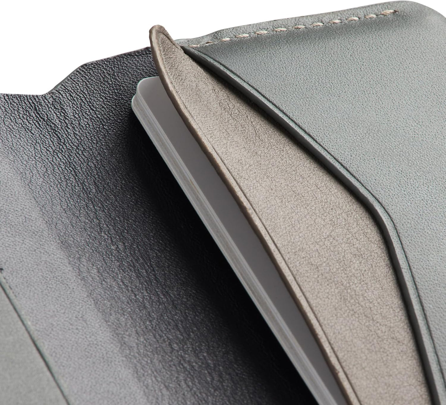 Bellroy Under Cover (slimline leather card wallet/holder with card storage, quick access slot, plus space for folded bills) - Everglade