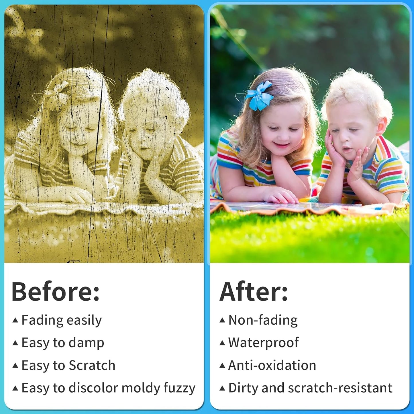 (3 Mil) 30 Pack Laminating Sheets, Thermal Laminating Pouches Holds 8.5 x 11 Inch, 3 Mil Clear Laminator Paper 9 x 11.5 Inch, Letter Size, for Education,Documents, Certificate