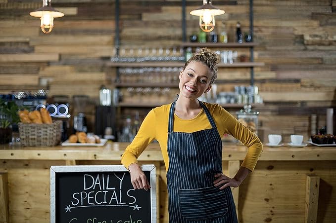 16 UV Fluorescent Neon Chalk Markers - Double Pack of Both Fine & Reversible Medium Tip Liquid Chalk Pens Wet Erasable Menu Boards, Glass, Whiteboards, Mirrors, Non-Porous Chalkboards, Plastic, Metal