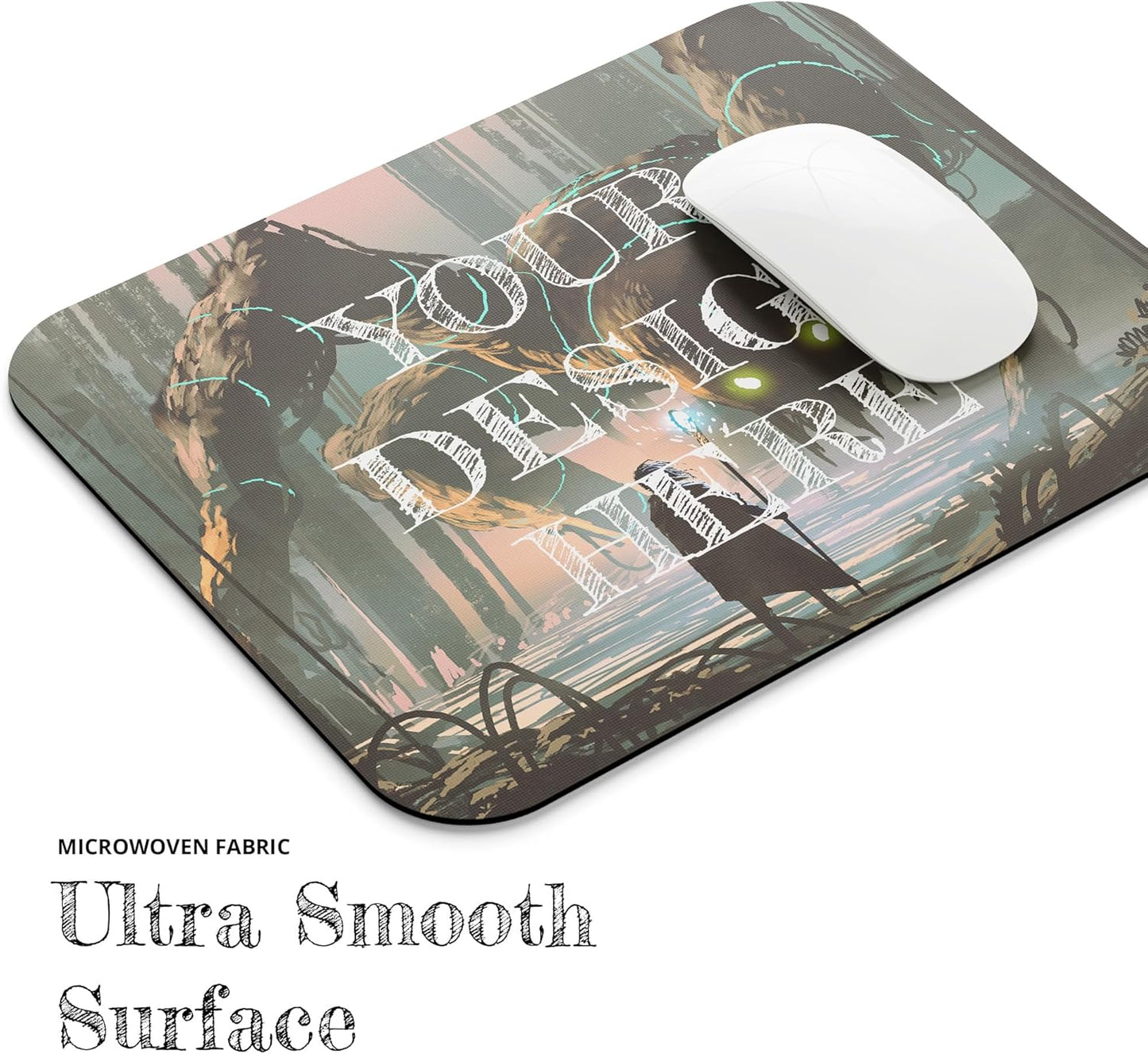 Custom Desk Mat – Personalized Desk Pad with Photo, Text, or Logo | 12x18” Neoprene Mat for Work, Gaming & Home Office