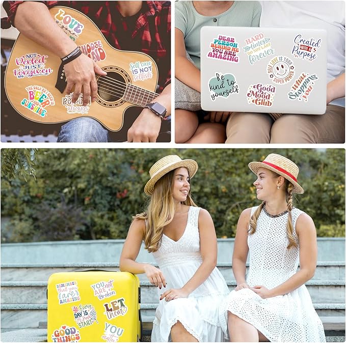 TECKWRAP Printable Vinyl Sticker Paper for Inkjet Printer, Glossy Inkjet Printable Vinyl, 8.26" x 11.69" A4 56 Sheets/Pack Printing Paper for Craft Scrap-Booking, Stickers, Labels