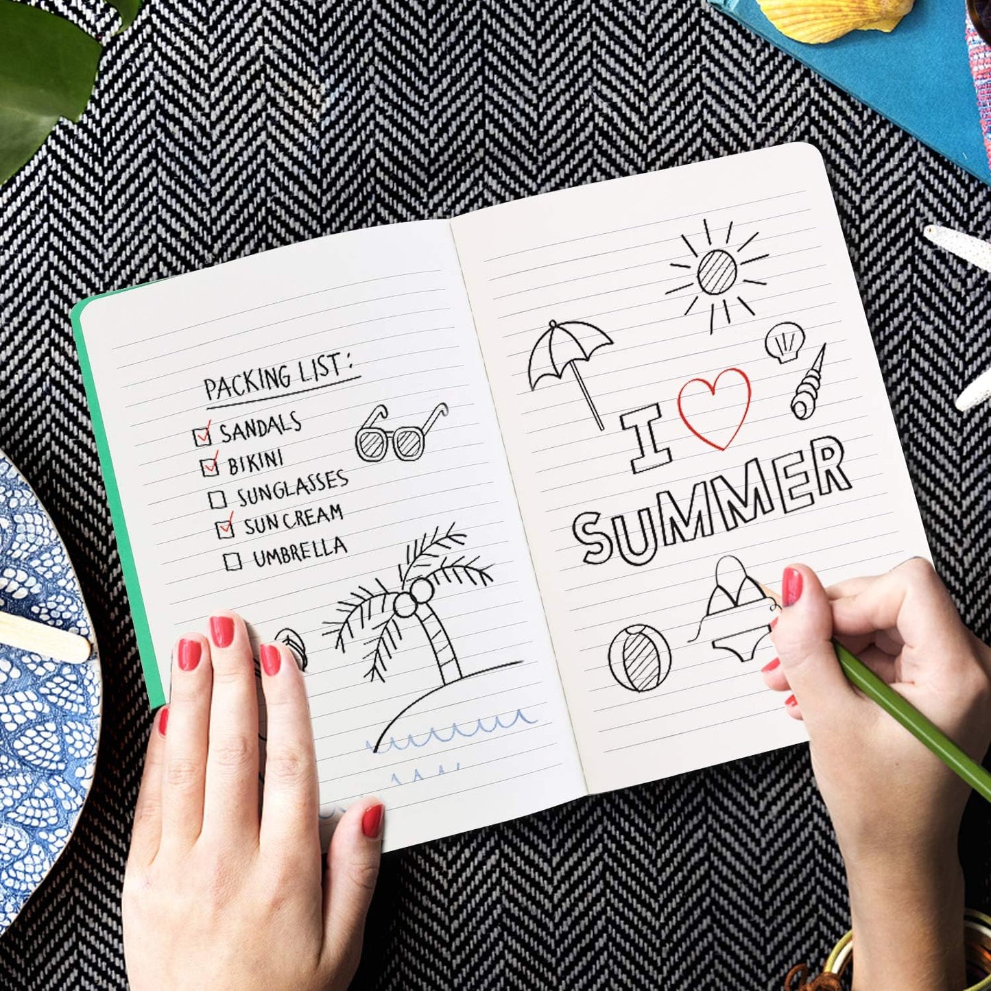 12 PCS Colorful Notebook Journals Bulk, Lined Paper, College Ruled, 60 Pages, 5.5"x8.3", A5 Size, Travel Journal Set for Travelers, Students and Office, Writing Diary Subject Notebooks Planner