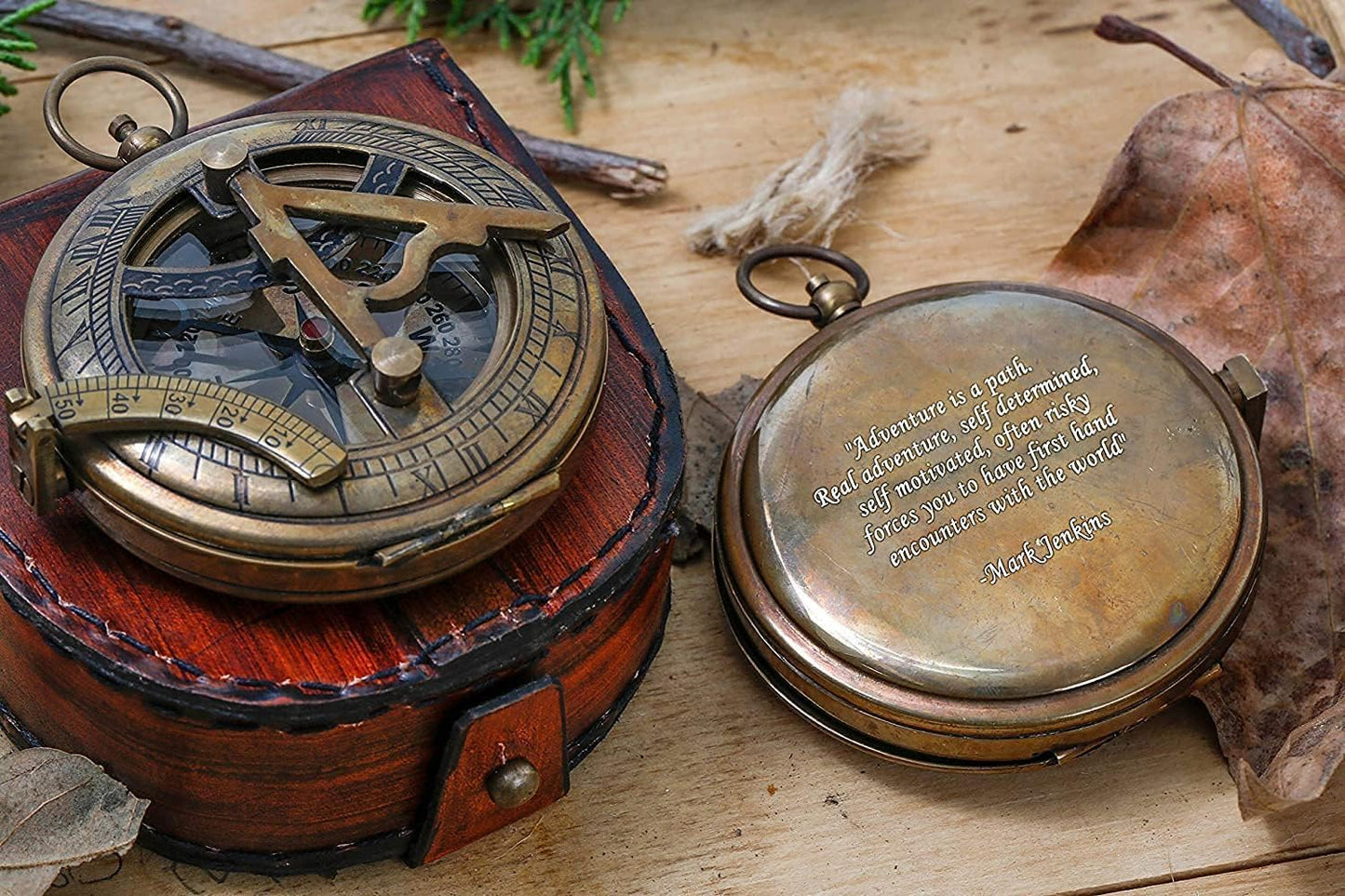 Personalized Compass Gifts, Engraved Custom Sundial Clock, Wedding Gift, Groomsmen Gift, Keepsake, Christmas, Baptism, Graduation, Boy Scouts, Anniversary, Fathers Day, Mothers Day