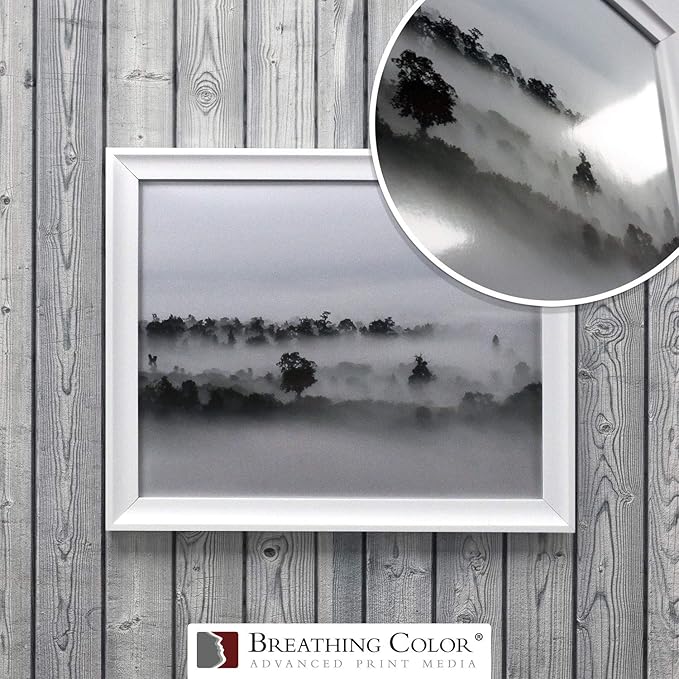 Vibrance Metallic Photo Printer Paper 10 mil 255 gsm Premium Photo Paper Sheets 13 x 19 inches 50 Sheets Works with All Inkjet Printers Including Professional Makes and Models Like Epson Canon HP