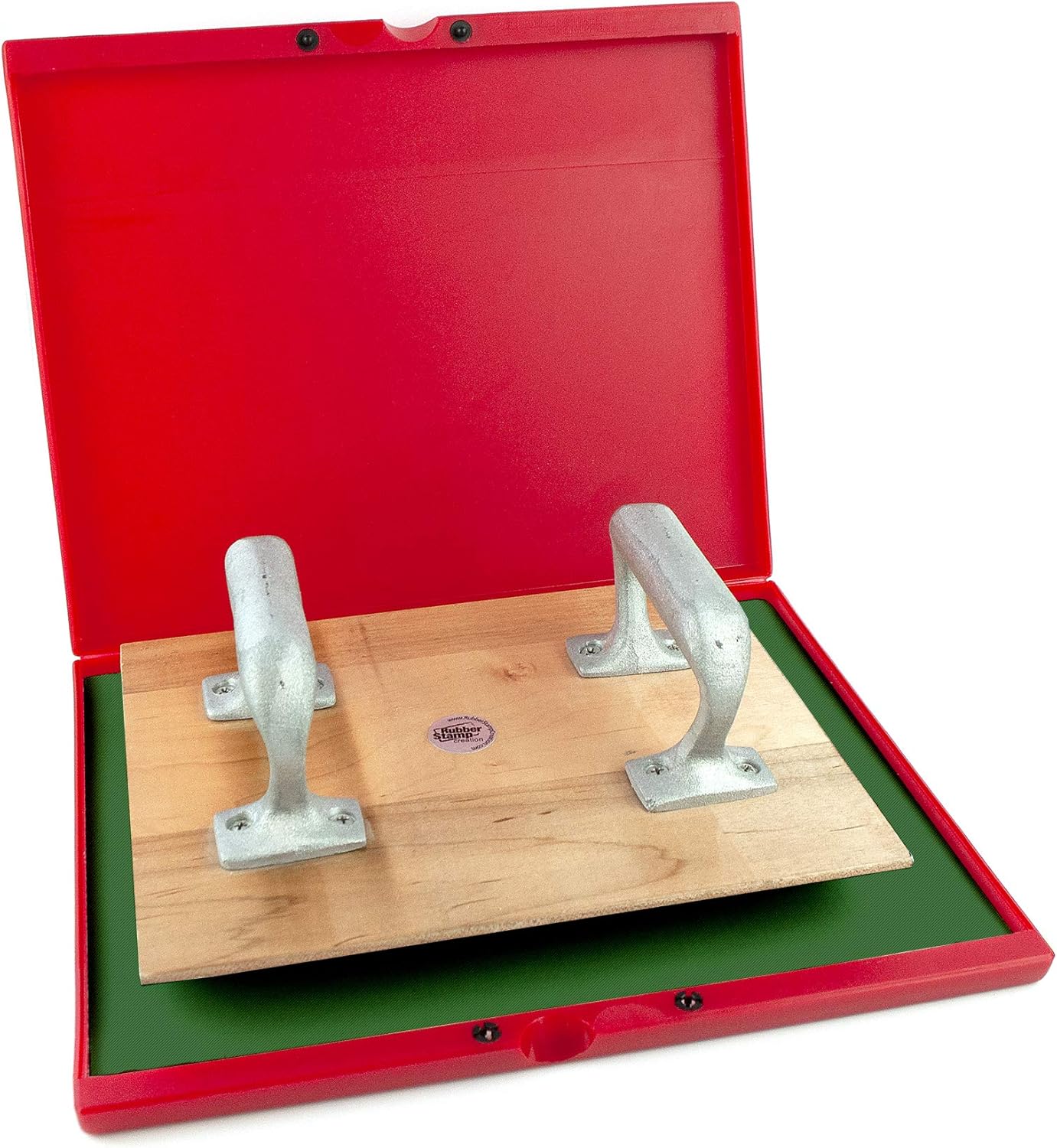 MaxMark Industrial Stamp Pad - Extra Large 9.25" x 12.25" Stamp Pad - Green Ink