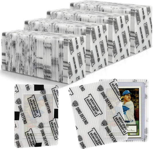 Trading Card Shipping Protectors 510 Pack 3.5'' x 4.5'' - Premium Ultra Strong Plastic Inserts Mailers - Precut Supply Sleeves for Sports MTG Cards Packaging - Flats for Breakers