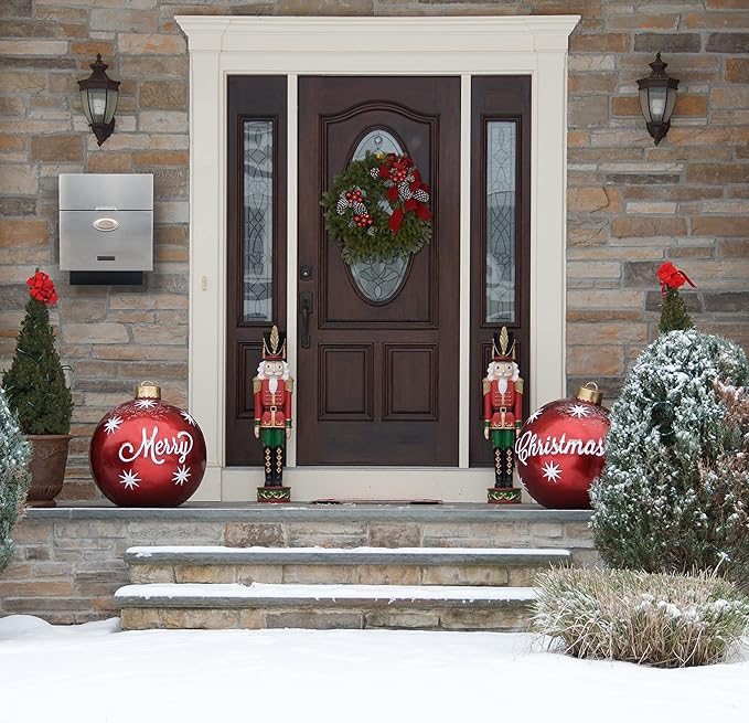 Pochar Stainless Steel Mailbox for Walls, Heavy Duty Wall Mounted Mailbox with Newspaper Holder - 14.25'' x 6'' x 17.25'' Silver Rust Proof Steel Dropbox
