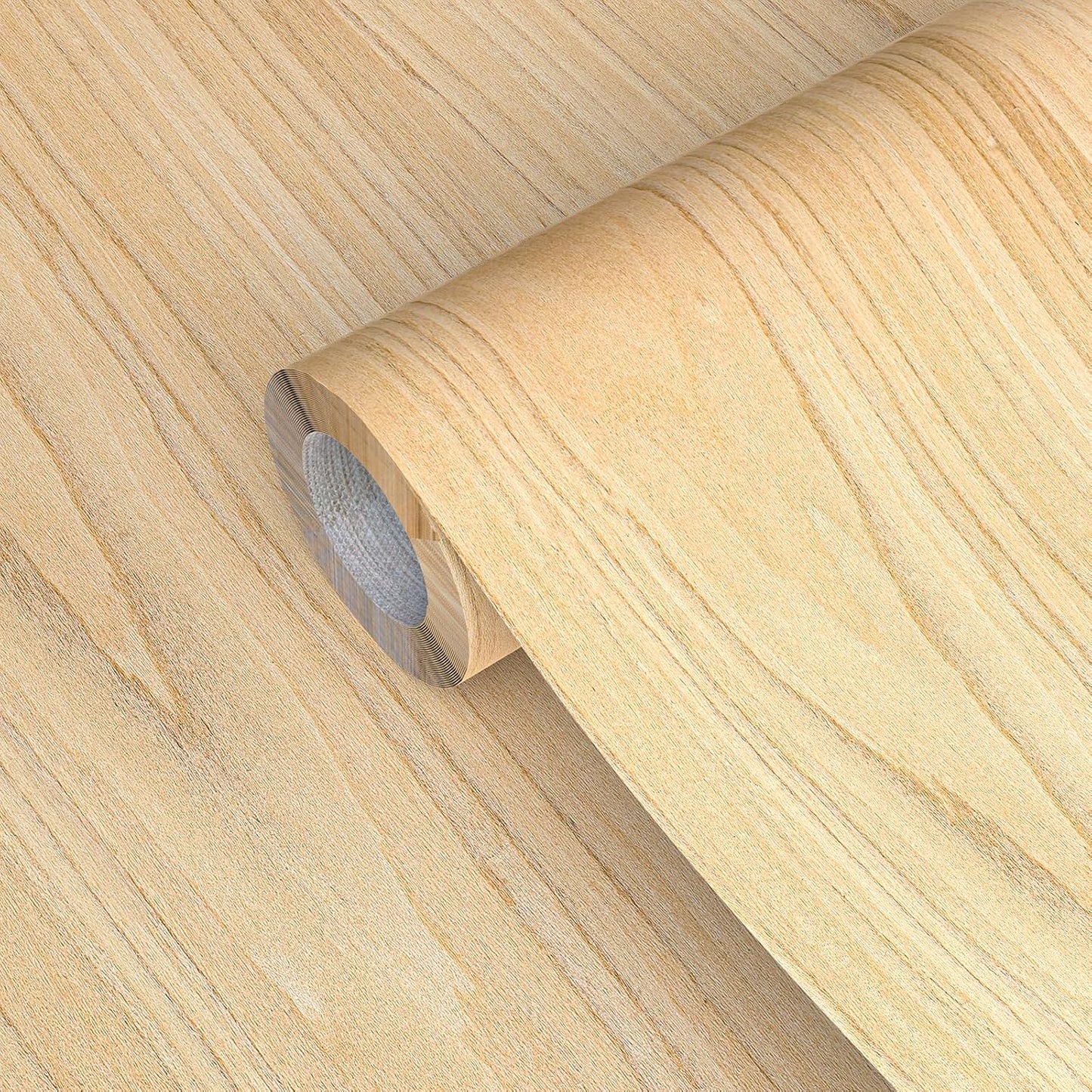 GSCIT Club Wood Veneer, 12 inch x 25ft Maple Edge Banding Preglued Flexible, Veneer Tape Banding for Cabinet Repair Furniture Restoration