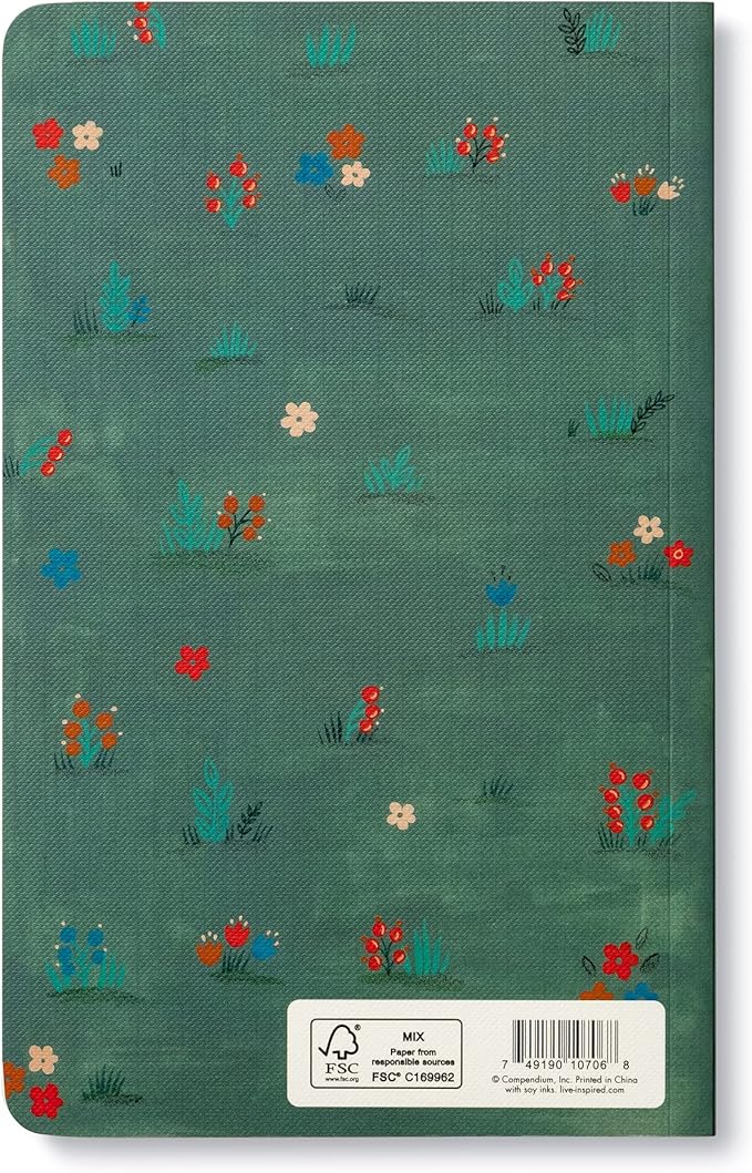 Compendium Softcover Journal - There is no enjoyment like reading! – A Write Now Journal with 128 Lined Pages, 5”W x 8”H