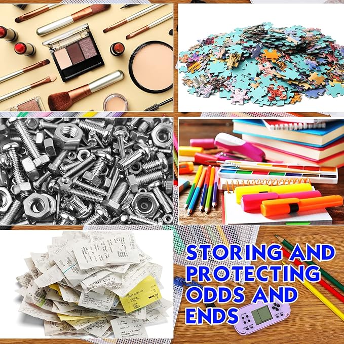 Zhehao 200 Pieces A6 Mesh Zipper Pouch Bulk Mesh Bags with Zipper Waterproof Small Pencil Pouches for School Office Supplies Organization 9.4 x 4.5 Inches(10 Assorted Colors)